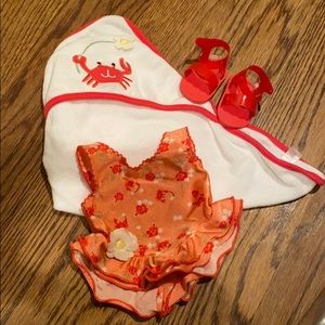 Bitty Baby Seashore Swim Set